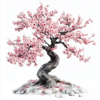 Blooming Cherry Blossom Tree