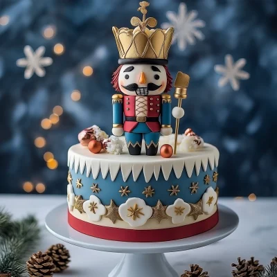 Nutcracker Cake Decoration