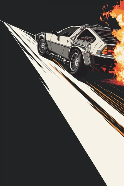 Back to the Future Delorean