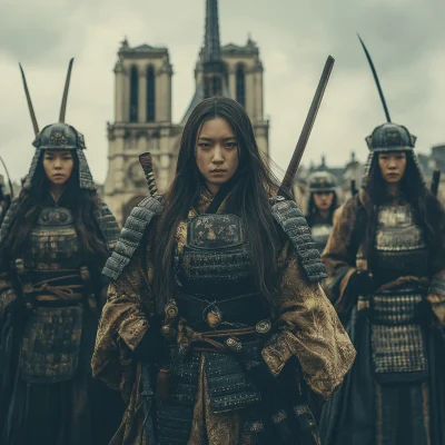 Samurai Woman Warriors at Notre Dame