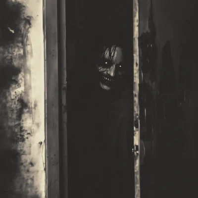 Dark Entity in Doorway