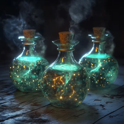 Luminous Magic Potions