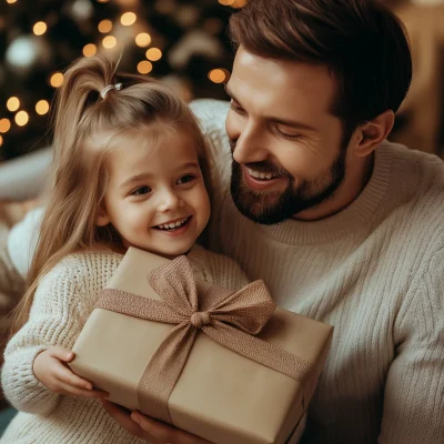 Dad and Daughter Gift Exchange