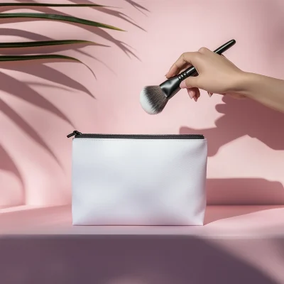 Elegant Cosmetic Bag Mockup