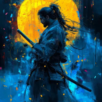 Midnight Blues Samurai