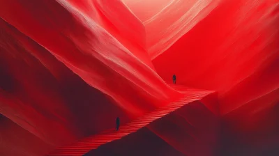 Surreal Walk on Giant Sheets