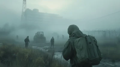 Desolate Chernobyl Landscape