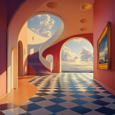 Surrealist Interior