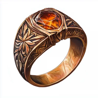 Ornamental Copper Ring Concept