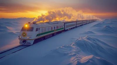 Winter Luxury Locomotive