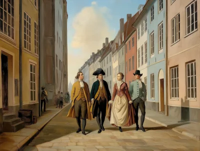 Copenhagen Streets in 1780