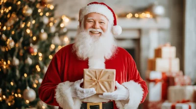 Joyful Santa Claus