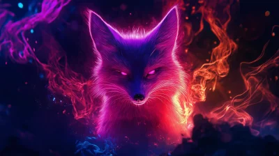 Neon Kitsune