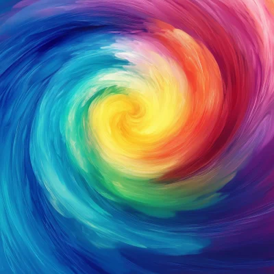 Colorful Whirlwind