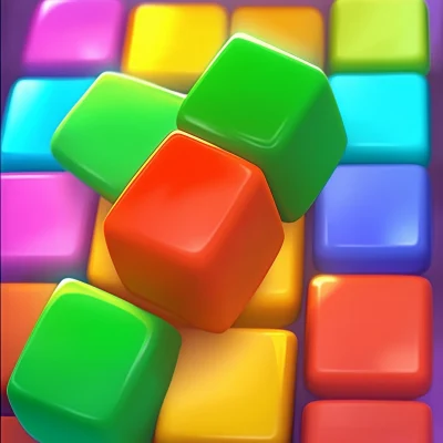 Colorful Tetris Blocks