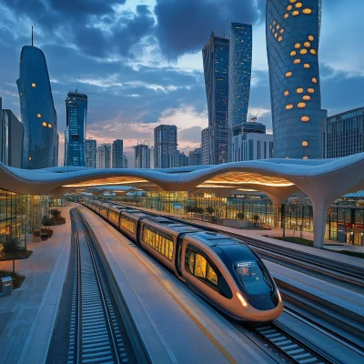 Modern Riyadh Metro