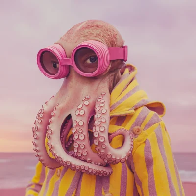 Surreal Octopus Fashion