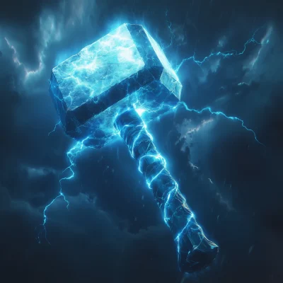 Thor’s Hammer Amidst Thunderstorm