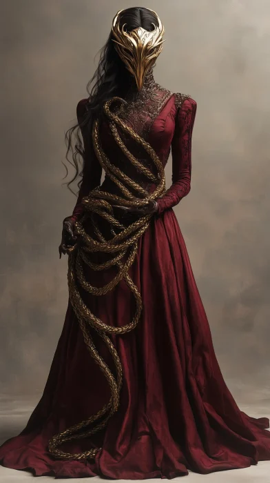 Dark Fantasy Medusa Noblewoman