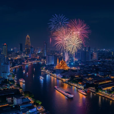 Bangkok New Year’s Eve Fireworks