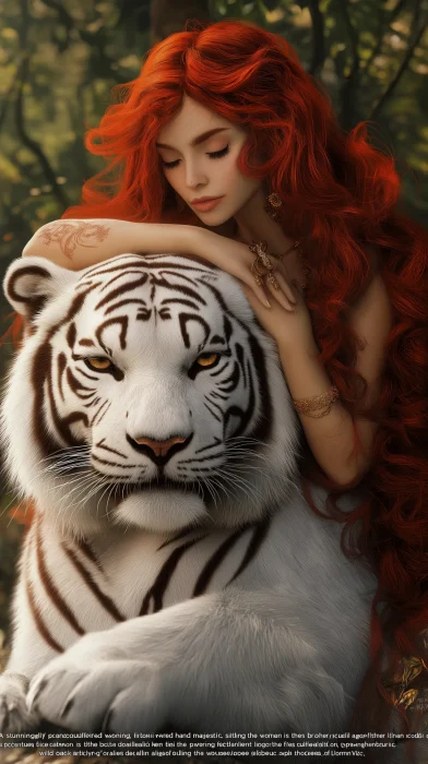 Majestic Beauty and the Tiger