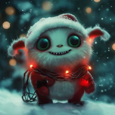 Christmas Scary but Cute