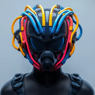 Futuristic Minimalist Mask