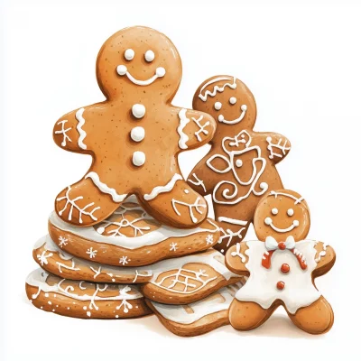 Christmas Gingerbread Cookies