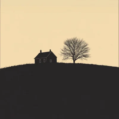 Farmhouse Silhouette