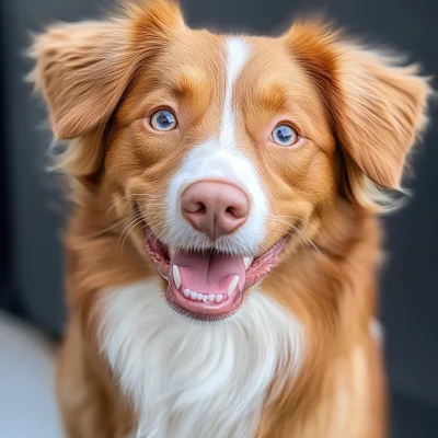 Happy Nova Scotia Duck Tolling Dog