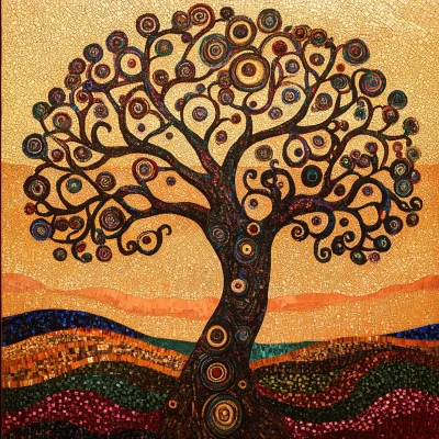 Tree with Woman Symbol