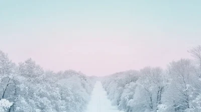 Serene Winter Landscape