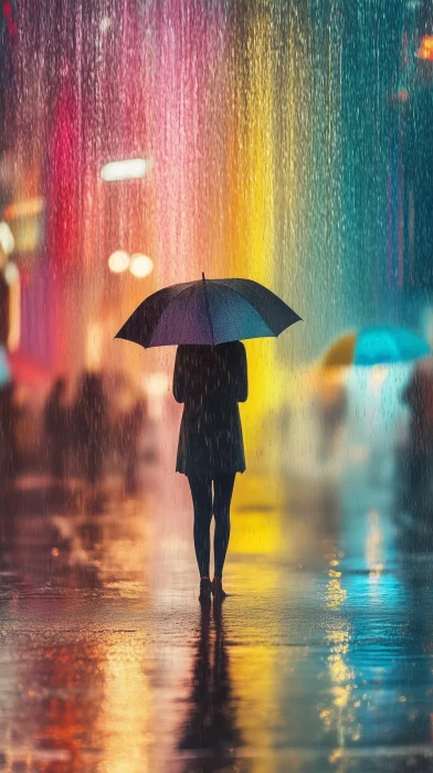 Colored Rain