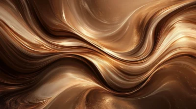 Trendy Mocha Mousse Wallpaper