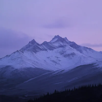 Misty Mountain Sunrise