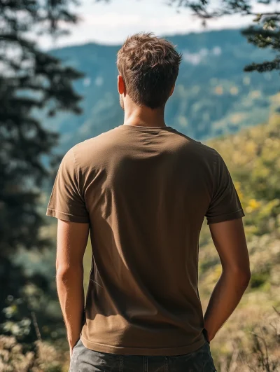 Male Hiker Mockup