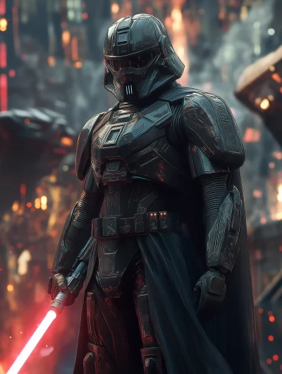 Darth Vader as a Spartan