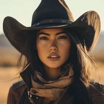 Badass Cowboy Woman