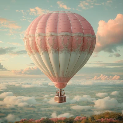 Dreamy Hot Air Balloon