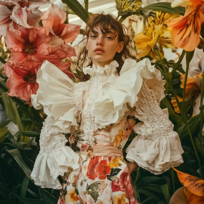 Floral Fashion Editorial