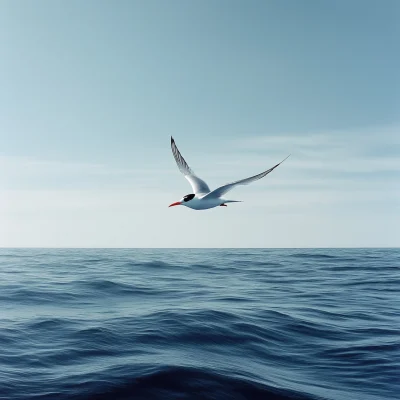 Arctic Tern in Flight