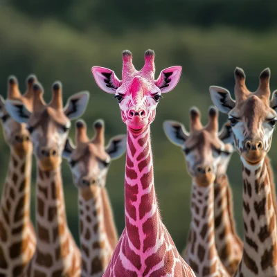 Giraffe Gathering