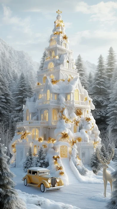 Christmas Tree Castle