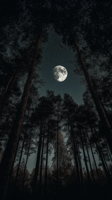 Moonlit Forest