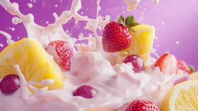 Vibrant Yogurt Explosion