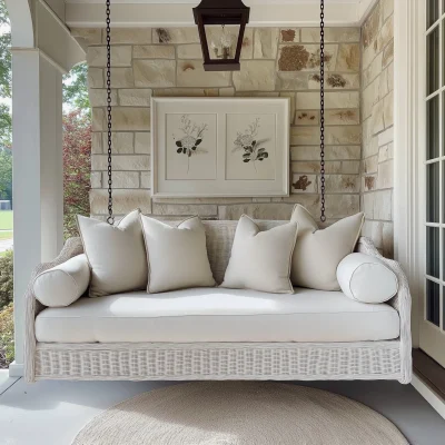 Cozy Porch Swing