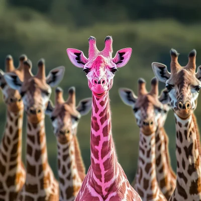 Giraffe Gathering