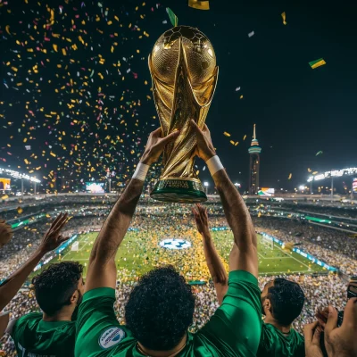 Saudi National Team Victory