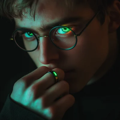 Harry Potter with Sci-Fi Bracelet