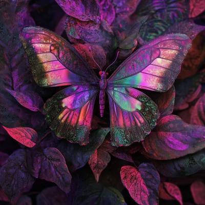 Hidden Butterfly Illusion